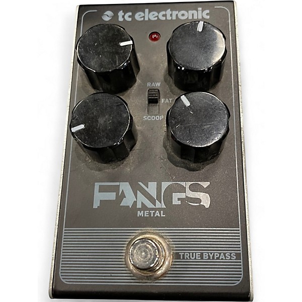 Used TC Electronic Fangs Metal Distortion Effect Pedal