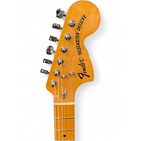 Used Fender Deluxe Telecaster 2 Color Sunburst Solid Body Electric Guitar