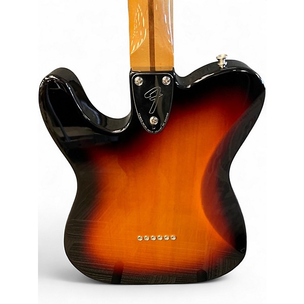 Used Fender Deluxe Telecaster 2 Color Sunburst Solid Body Electric Guitar