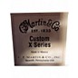 Used Martin custom x series Natural Acoustic Guitar