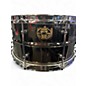 Used Ludwig 13X7 Black Magic Snare Black Chrome Drum