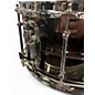 Used Ludwig 13X7 Black Magic Snare Black Chrome Drum