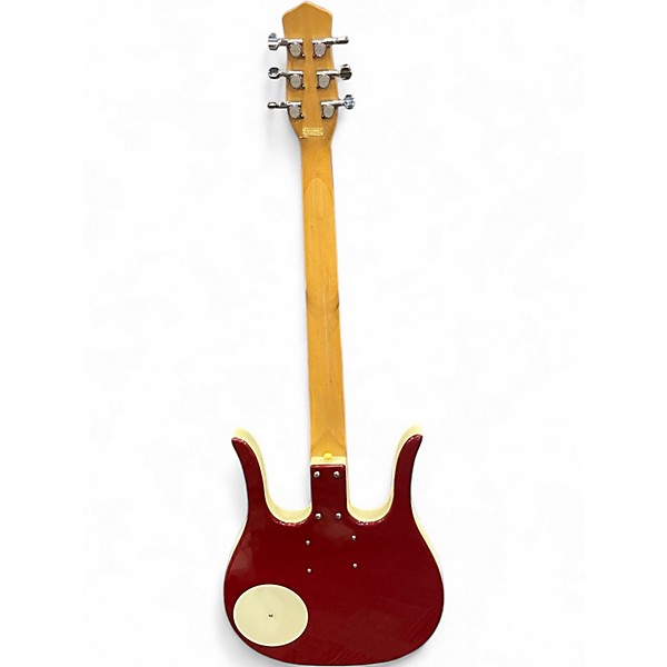 Used Dan Electro LONGHORN  RED Solid Body Electric Guitar