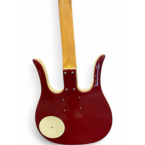 Used Dan Electro LONGHORN  RED Solid Body Electric Guitar
