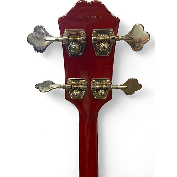 Used Epiphone SG Cherry Electric Bass Guitar