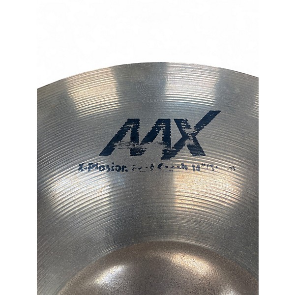 Used SABIAN 14in AAX Xplosion Fast Crash Cymbal