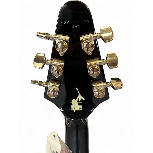 Used Epiphone  Kirk Hammett 1979 Flying V Black Solid Body Electric Guitar