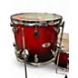 Used PDP by DW 5 Piece M5 All Maple Red to Black Fade Drum Kit