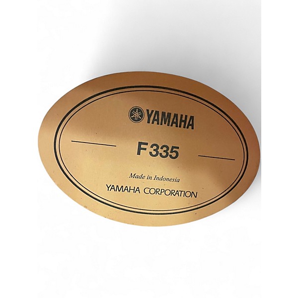 Used Yamaha F335 Natural Acoustic Guitar