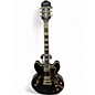 Used Epiphone Sheraton II Black Hollow Body Electric Guitar thumbnail