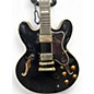 Used Epiphone Sheraton II Black Hollow Body Electric Guitar