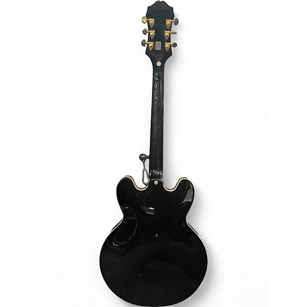 Used Epiphone Sheraton II Black Hollow Body Electric Guitar