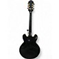 Used Epiphone Sheraton II Black Hollow Body Electric Guitar