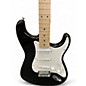 Used Squier SONIC STRATOCASTER Black Solid Body Electric Guitar
