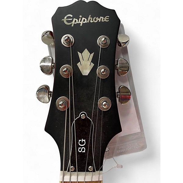 Used Epiphone SG Cherry Solid Body Electric Guitar