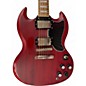 Used Epiphone SG Cherry Solid Body Electric Guitar