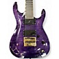 Used ESP LTD SH7-ET Trans Purple Solid Body Electric Guitar