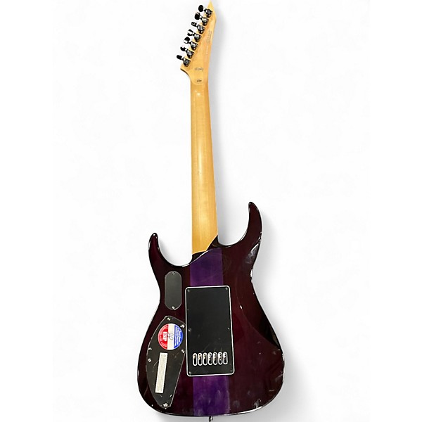 Used ESP LTD SH7-ET Trans Purple Solid Body Electric Guitar
