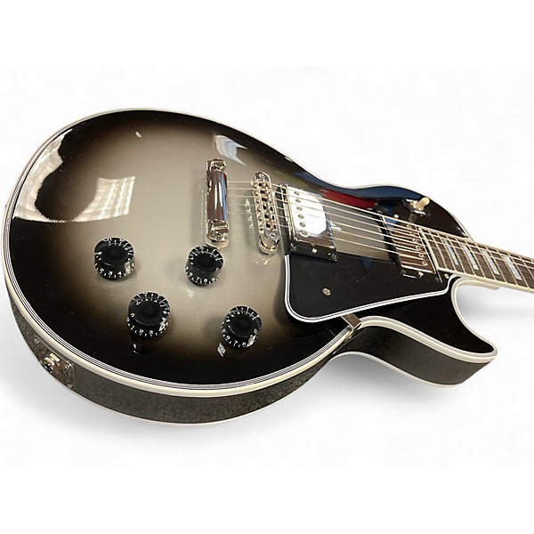 Used Gibson Custom shop Les Paul custom Silverburst Solid Body Electric Guitar