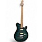 Used Ernie Ball Music Man Axis Floyd Rose Trans Teal Solid Body Electric Guitar thumbnail