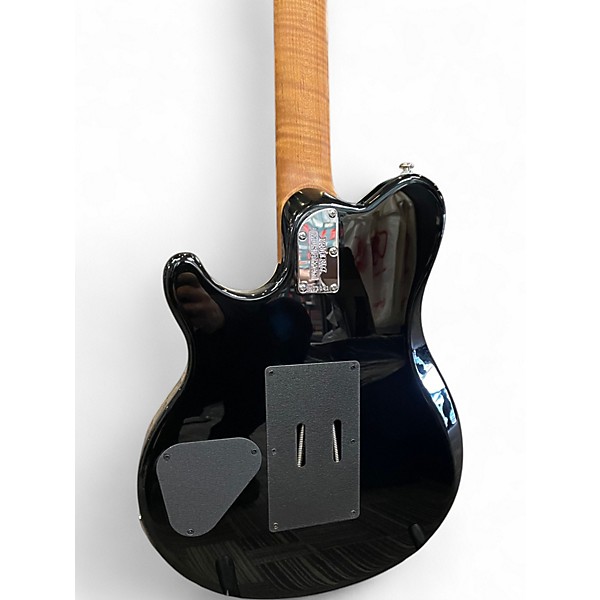 Used Ernie Ball Music Man Axis Floyd Rose Trans Teal Solid Body Electric Guitar