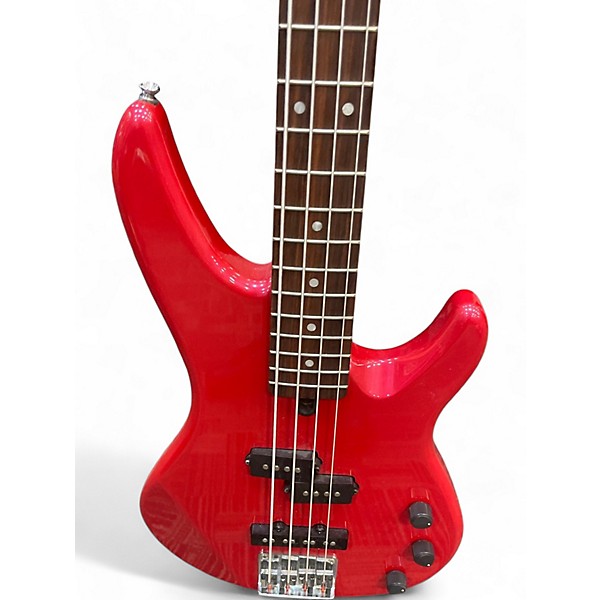 Used Yamaha PJ  RED Electric Bass Guitar