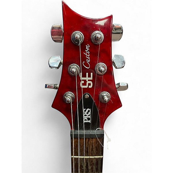 Used PRS SE Custom 24 LEMON QUILT  Solid Body Electric Guitar