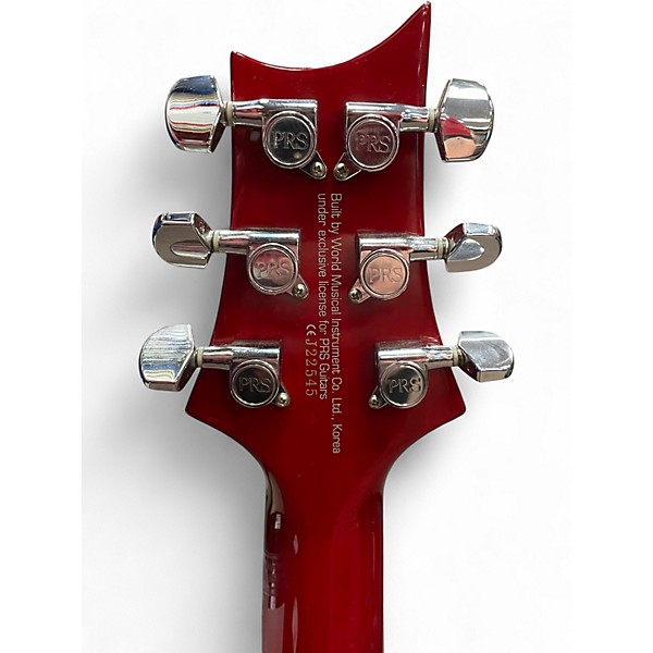 Used PRS SE Custom 24 LEMON QUILT  Solid Body Electric Guitar