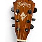 Used Washburn WCG66SCE Natural Acoustic Electric Guitar