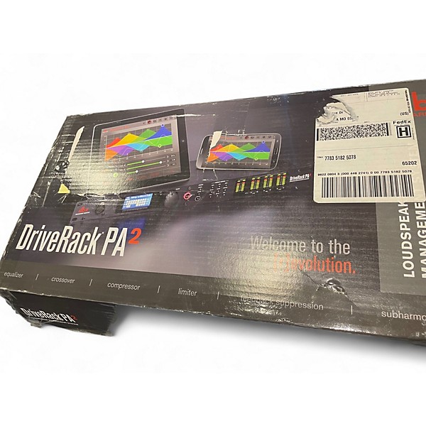 Used dbx DriveRack PA2 Signal Processor
