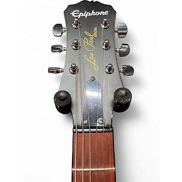 Used Epiphone Les Paul Special II Satin White Solid Body Electric Guitar