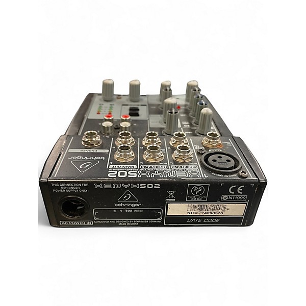 Used Behringer Xenyx 502 Unpowered Mixer