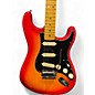 Used 2024 Fender American Ultra Luxe Stratocaster Plasma Red Burst Solid Body Electric Guitar