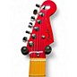 Used 2024 Fender American Ultra Luxe Stratocaster Plasma Red Burst Solid Body Electric Guitar
