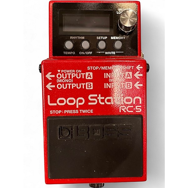 Used BOSS RC-5 Loop Station Pedal