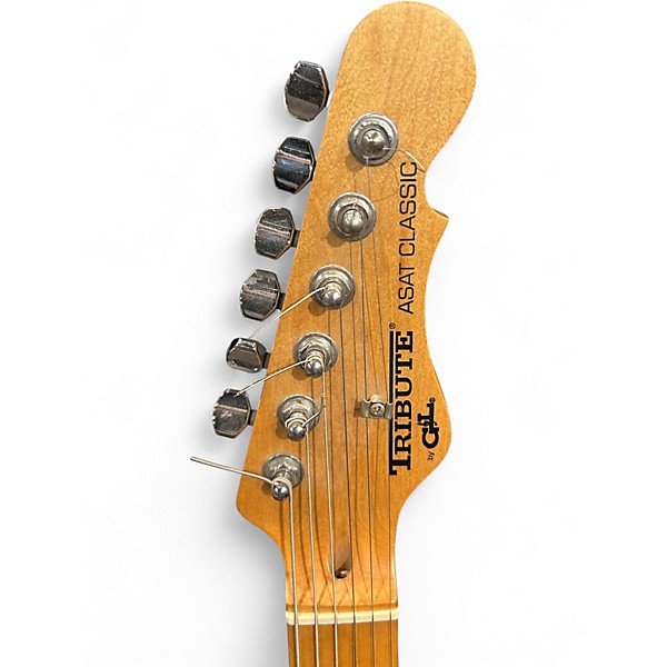 Used G&L Tribute ASAT Classic 2 Color Sunburst Solid Body Electric Guitar