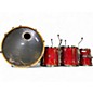 Used TAMA 5 Piece Superstar Hyperdrive Red Drum Kit thumbnail