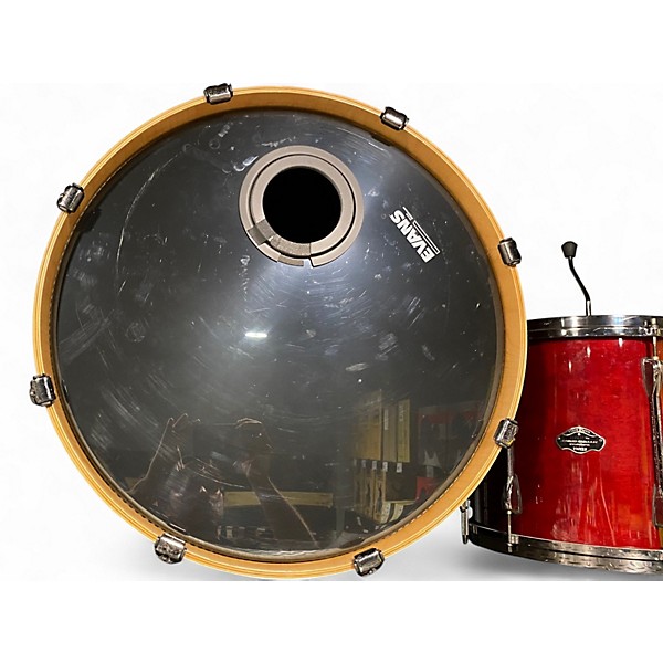Used TAMA 5 Piece Superstar Hyperdrive Red Drum Kit