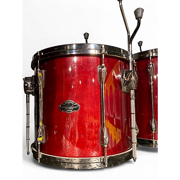 Used TAMA 5 Piece Superstar Hyperdrive Red Drum Kit