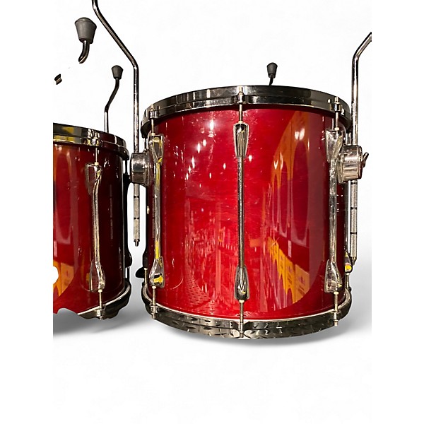 Used TAMA 5 Piece Superstar Hyperdrive Red Drum Kit