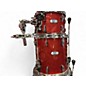 Used Pearl 6 Piece Masters Maple Complete Red Sparkle Drum Kit