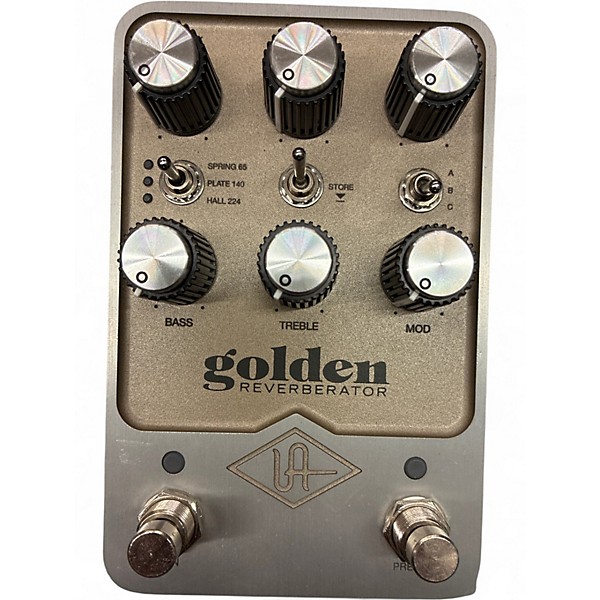 Used Universal Audio UAFX Golden Reverberator Effect Pedal