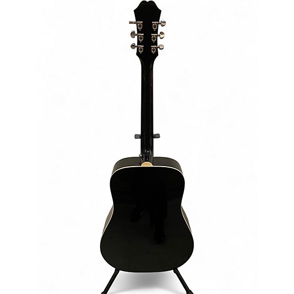 Used Epiphone HUMMINGBIRD PRO BLACK Acoustic Electric Guitar