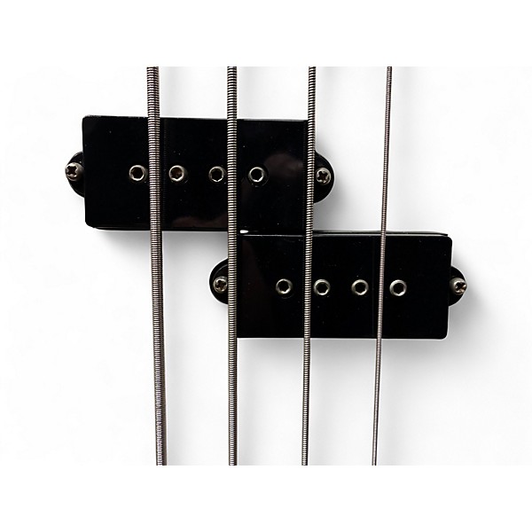 Used Ovation Ultra Bass white Electric Bass Guitar