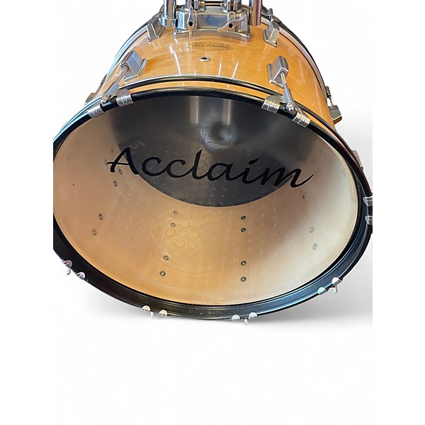 Used ACCLAIM 5 Piece MAPLE Natural Drum Kit