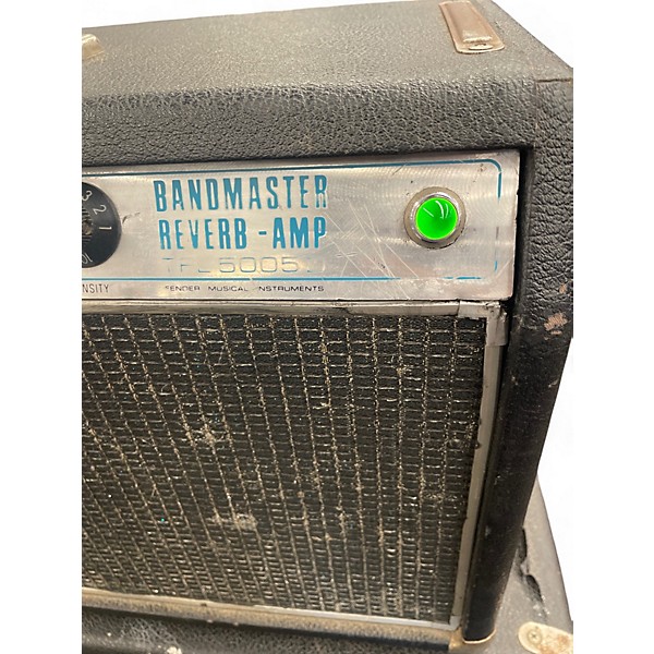 Used 1969 Fender BANDMASTER REVERB TFL5005D Guitar Stack