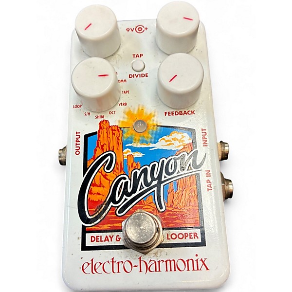 Used Electro-Harmonix Canyon Delay and Looper Effect Pedal