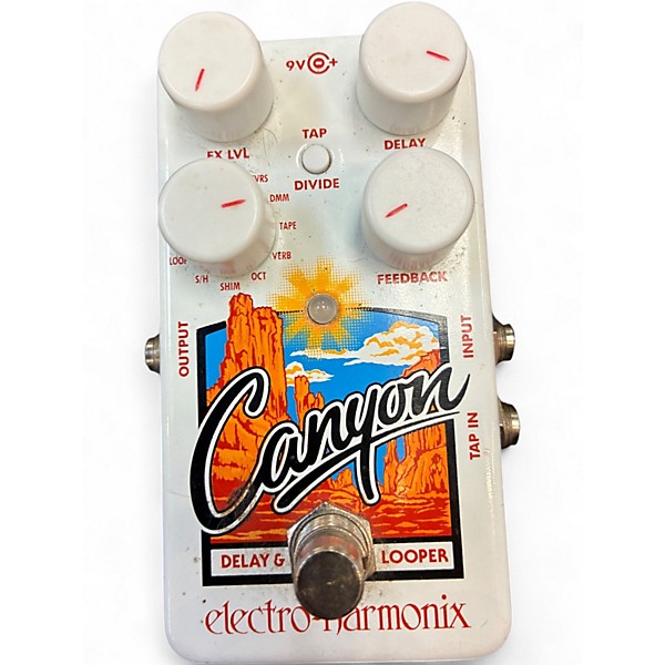 Used Electro-Harmonix Canyon Delay and Looper Effect Pedal