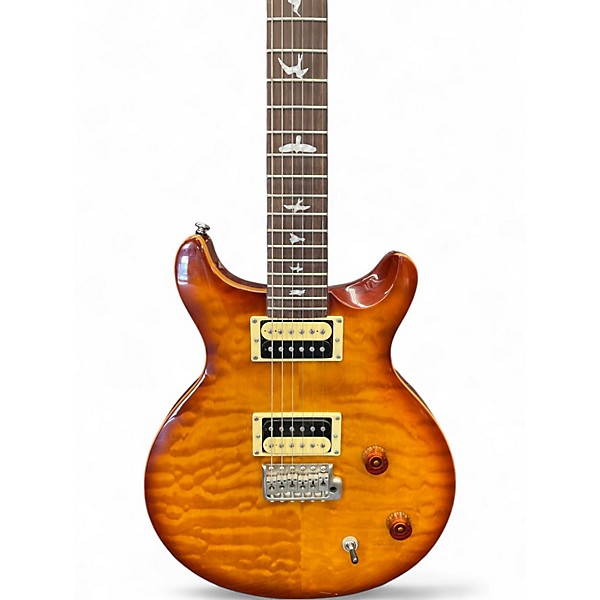 Used PRS Carlos Santana Signature SE 2 Tone Sunburst Solid Body Electric Guitar