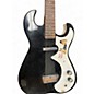 Vintage 1963 Silvertone 1448 Guitar and Amplifier Black and White Solid Body Electric Guitar
